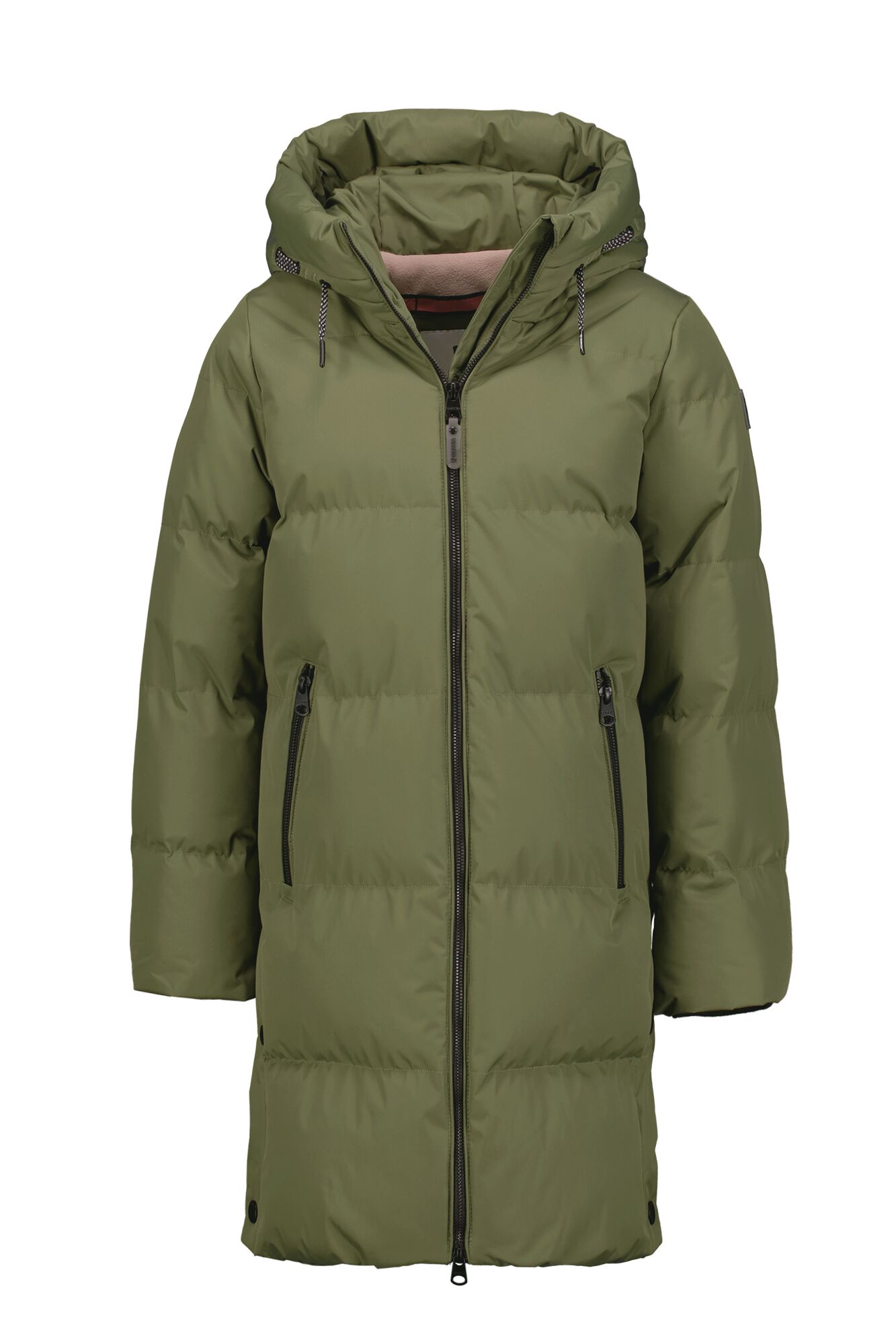 Olive green puffer jacket | GARCIA