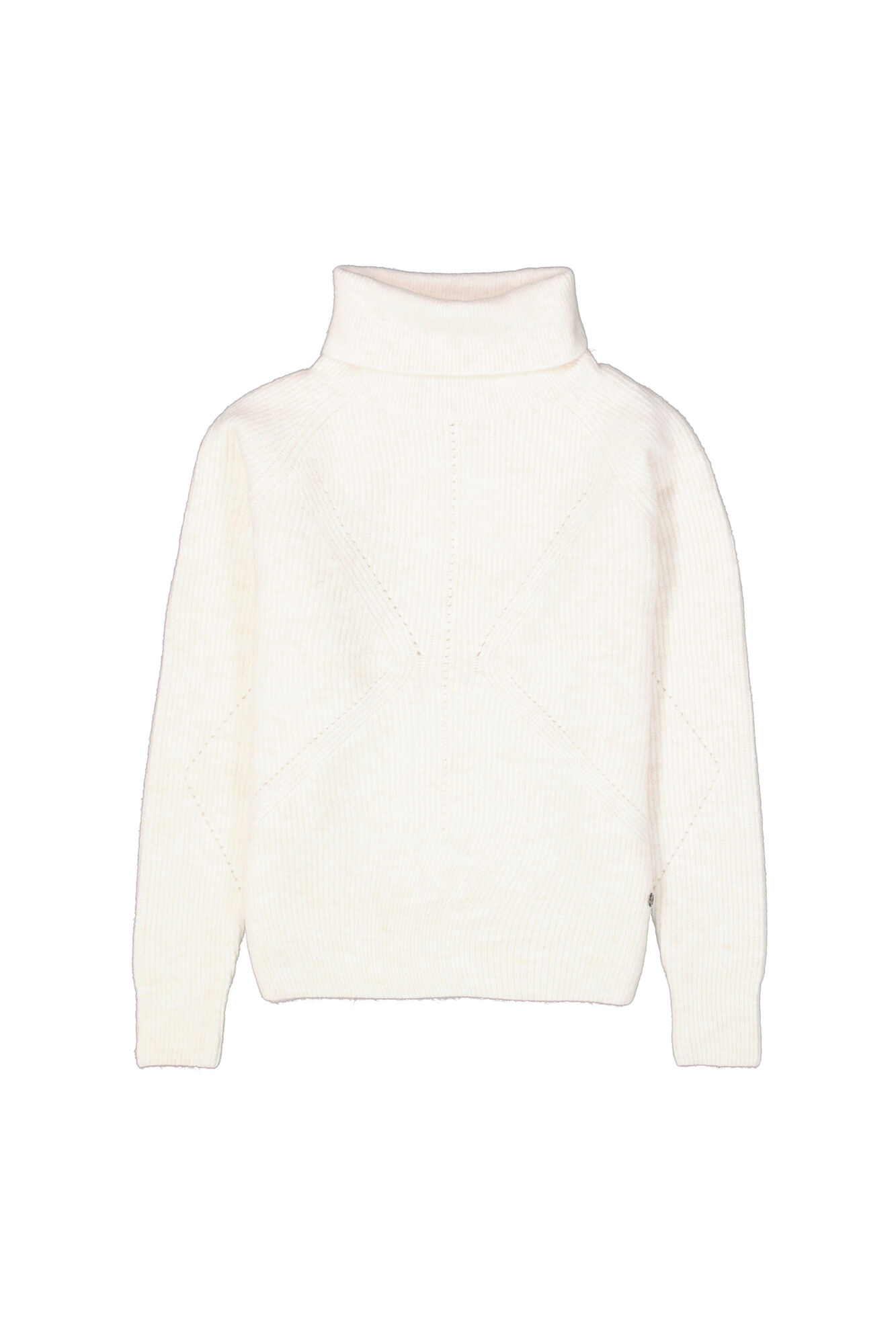 Off-white turtleneck sweater | GARCIA