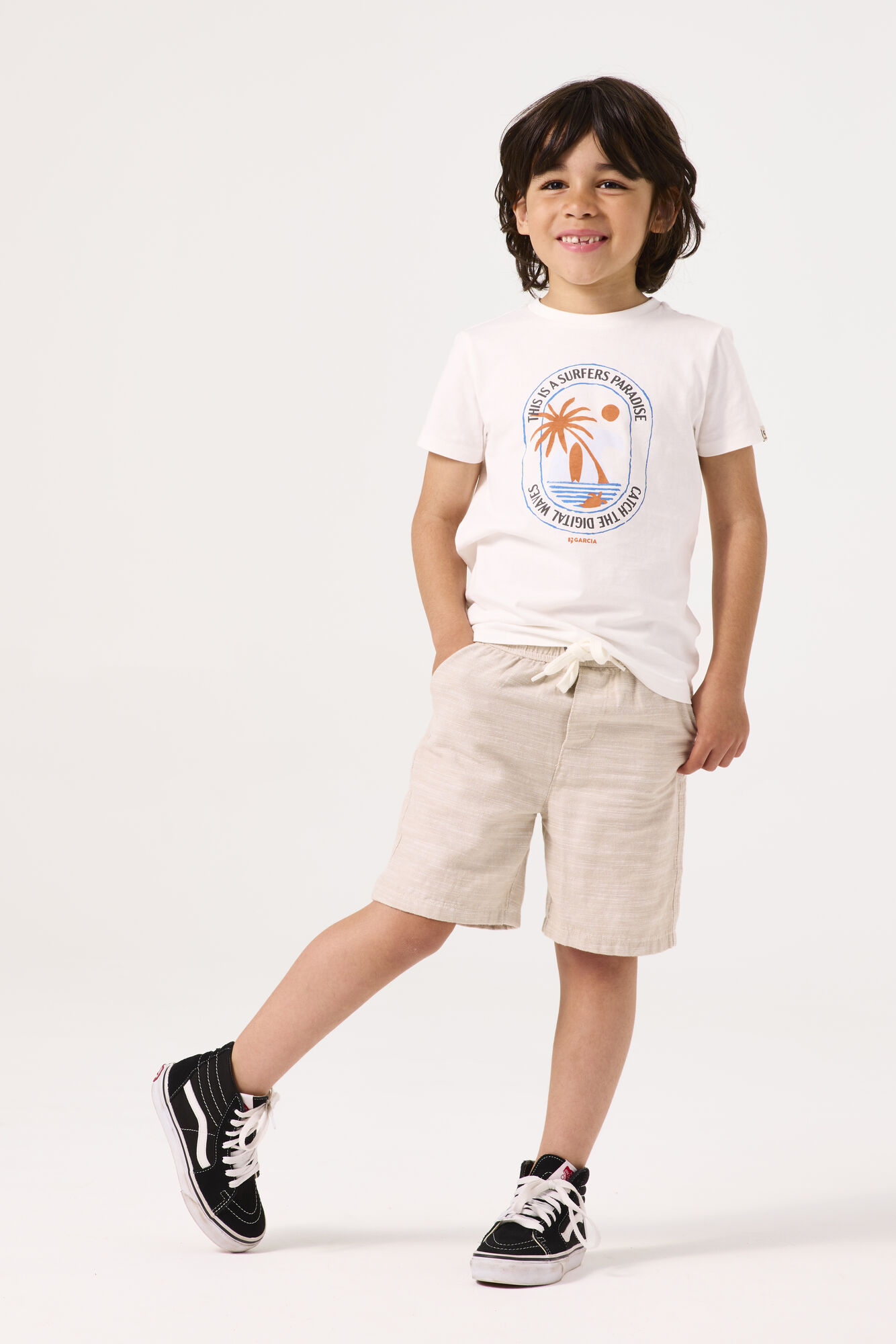 GARCIA Jungen Shorts – Hochwertige Denim-Qualität Aus Italienischer Tradition, Langlebig & Stylisch