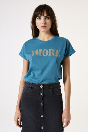 GARCIA T-SHIRT BLAUW