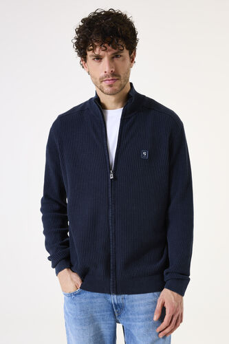 Dark blue cardigan | GARCIA