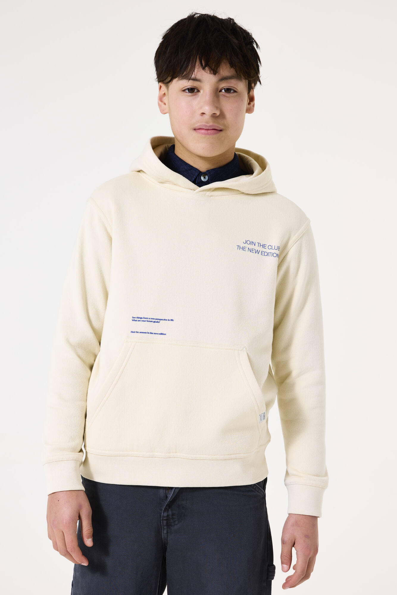 パーカー・フーディ [SATUR]Baraklava Nylon Hoodie Beige Bershka Boxy fit hoodie in beige | ASOS