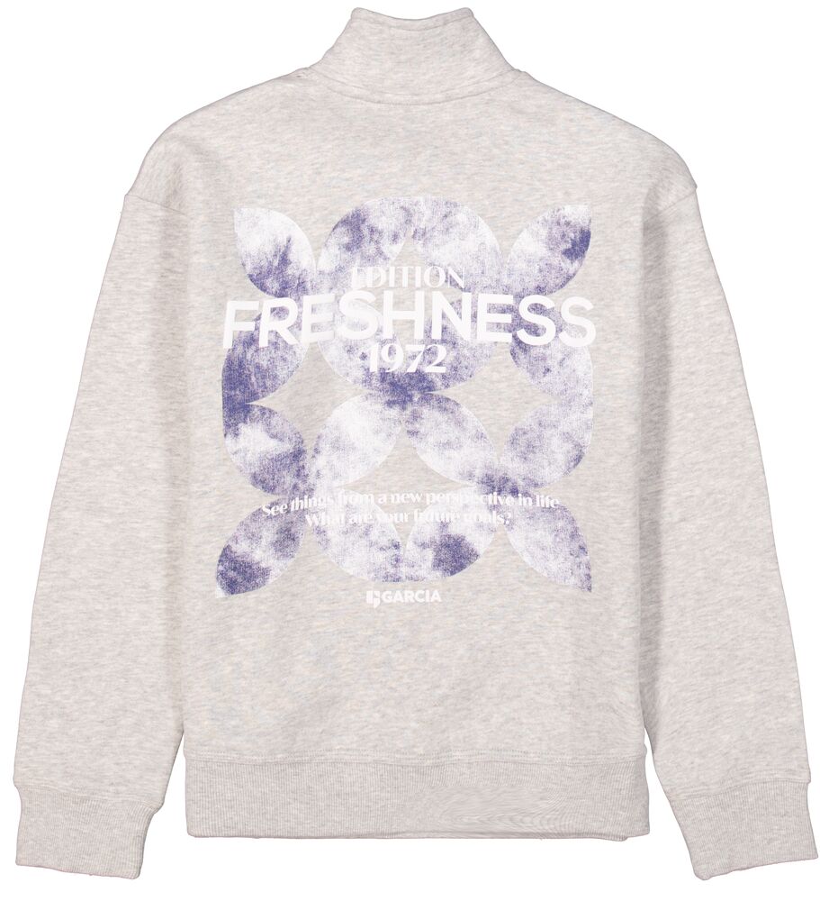 Grijze sweater afbeelding 4
