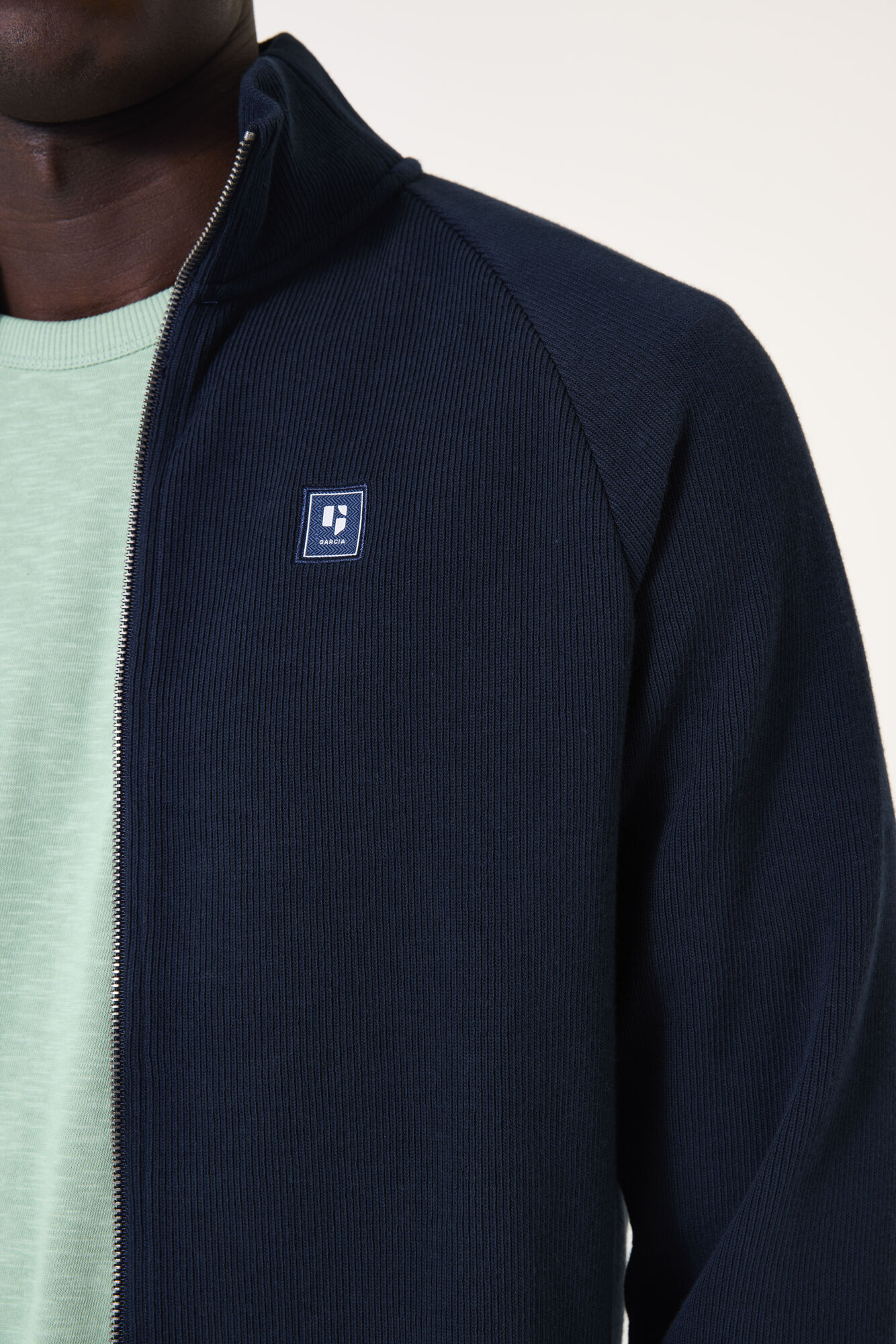 GRANCY】DestructionDesign BigCardigan 青 GRANCY