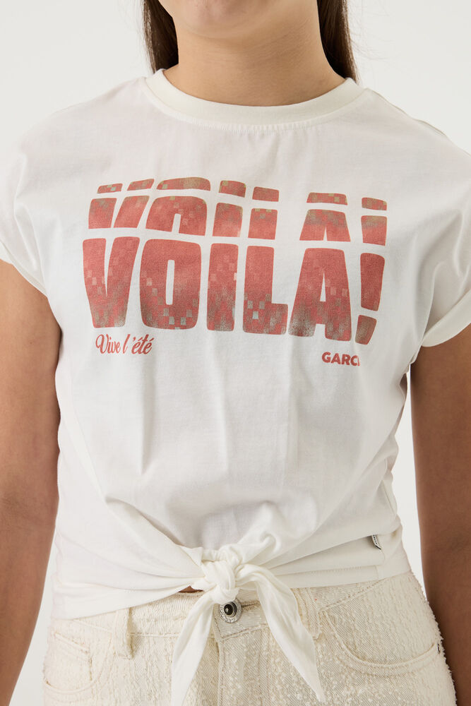 Garcia t-shirt wit, foto 7