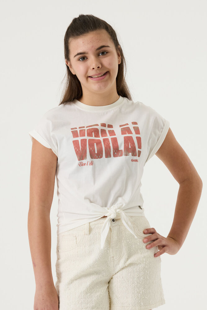 Garcia t-shirt wit, foto 3