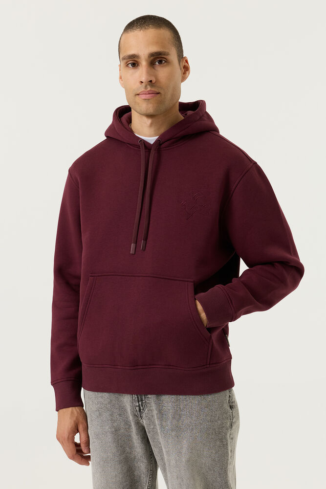 Chief hoodie bordeauxrood
